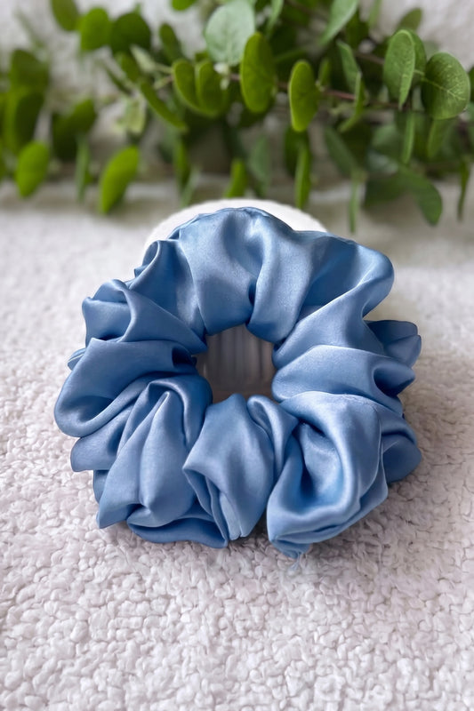 Silk Scrunchies — Soft Hair Accessories for Everyday Styling & Ponytails