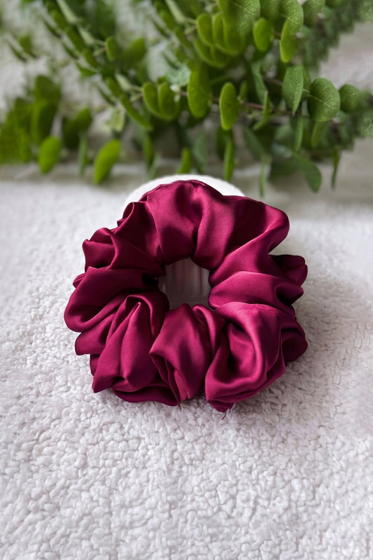 Silk Scrunchies – Premium Silk Hair Accessories for Women & Girls
