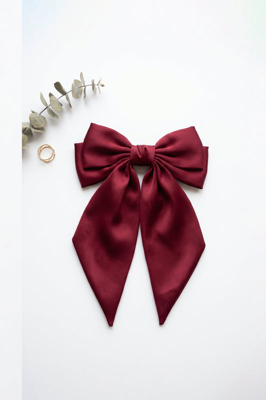 Premium Silk Hair Bows for Girls | Luxury Hair Accessories