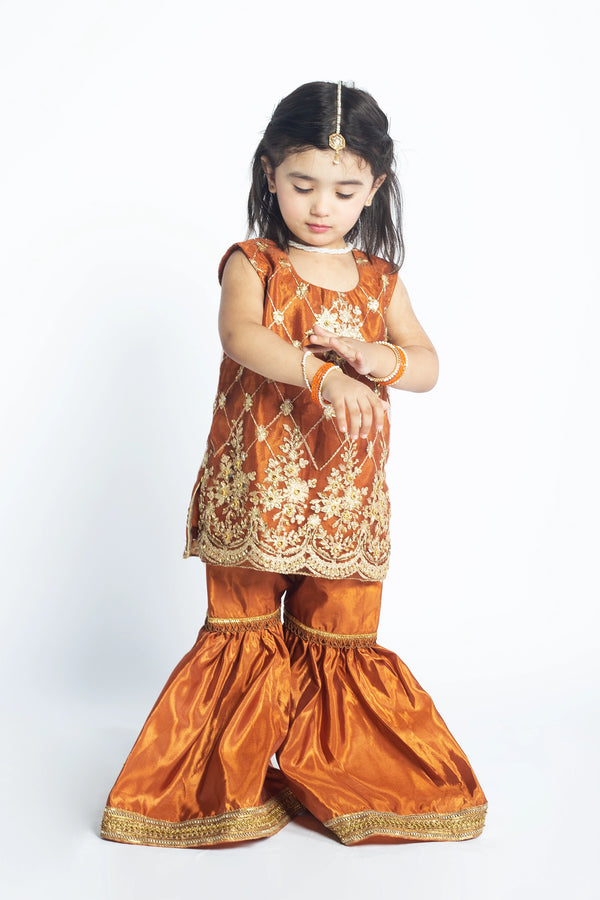 Aarzoo Gharara Kurti