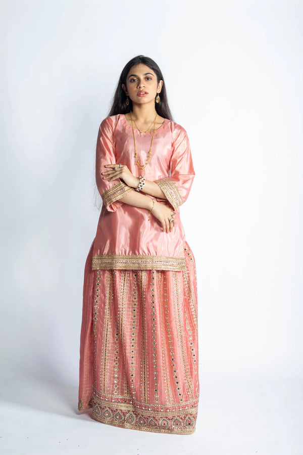 Aylani Ghagra Kurti