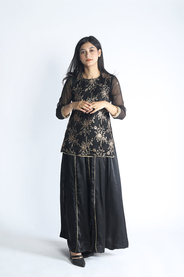 Adalaya Sharara Kurti