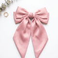 Baby Pink Bow Hair Pins